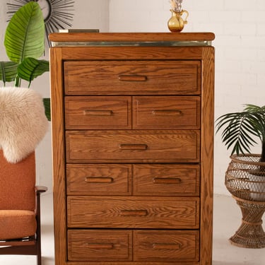Oak Boho Vintage Dresser
