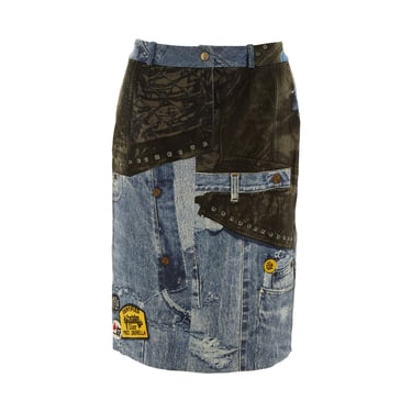 Dior Denim Speedway Skirt