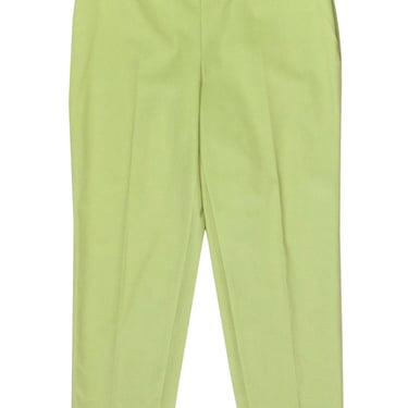 Piazza Sempione - Pastel Green High Waisted Tapered Trousers Sz 6