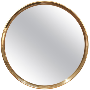 'The Perfect Ring' Bronze Mirror by WYETH, 1998