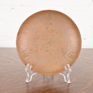 Roycroft Arts &#038; Crafts Hammered Copper Ashtray or Catchall