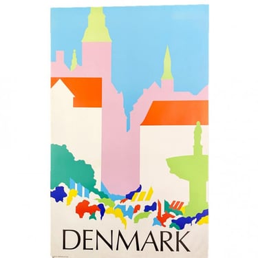 Danish Tourist Board 1975 Print