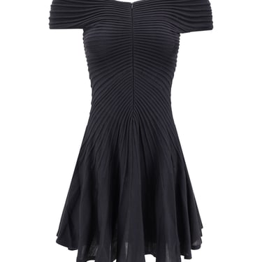 Alaïa Women 3D Partial Mini Dress