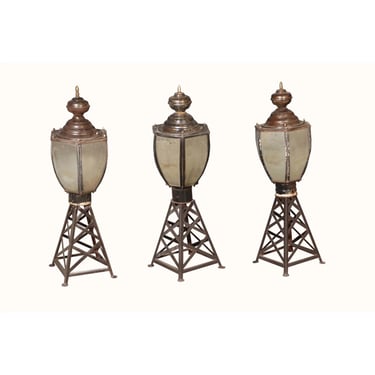 Handcrafted Iron Lamp