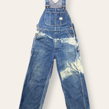 Vintage 1960’s Big Mac Sun Faded Denim Overalls