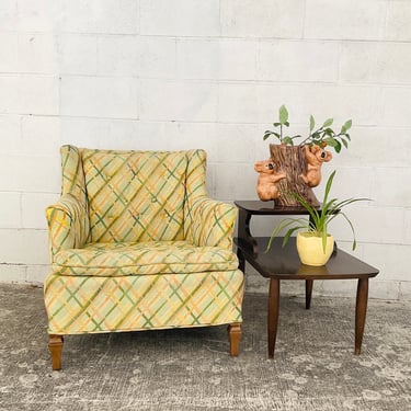 Yellow & Orange 1960s Lounge Chair