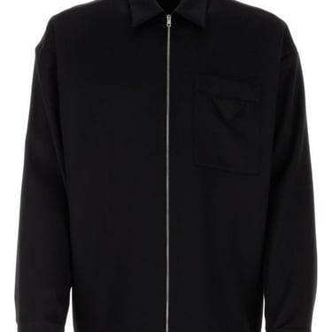 Prada Man Black Pile Shirt