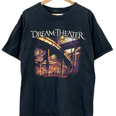 Vintage Dream Theatre Systematic Chaos Rock Band T-Shirt Large