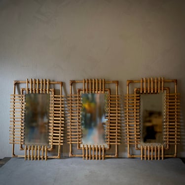 6 Bamboo Mirrors