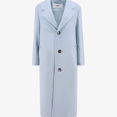 Ami Paris Woman Coat Woman Blue Coats