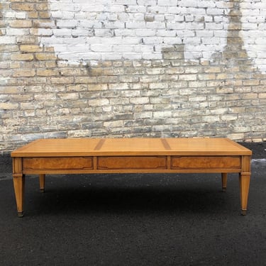 1970s Drexel Triune Coffee Table 