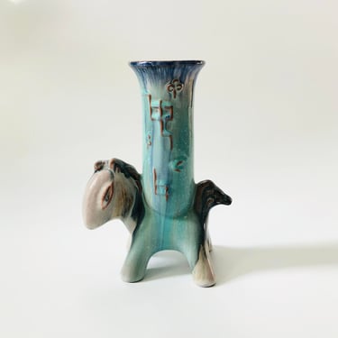 Donkey Pottery Vase 