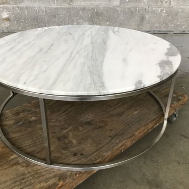 Marble Top Coffee Table (Seattle)