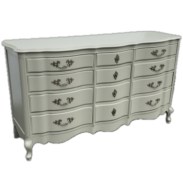 French Provincial Lowboy Dresser