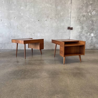 Pair of Milo Baughman Side Tables for Glenn California