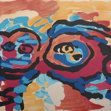 Mother and Little Boy by Karel Appel 