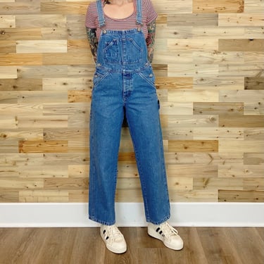 Old Navy Blue Jean Dungarees Overalls 