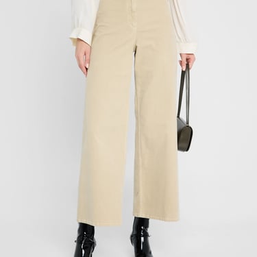 Megan Pant - Corduroy - Ecru