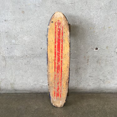 Vintage Chicago Wood Skateboard
