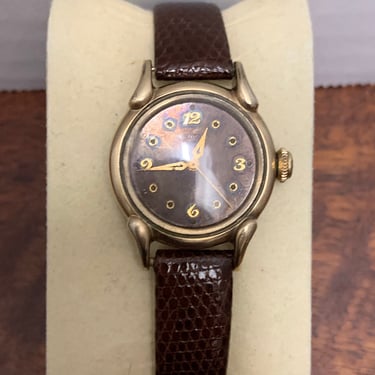 1950s Gold Filled Mechanical Benrus Men’s Dress Watch 