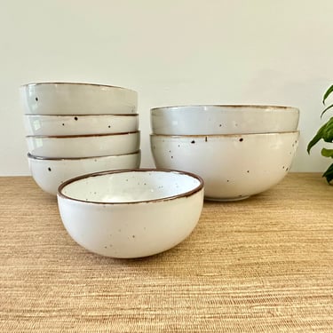 Dansk Brown Mist Bowls by Neils Refsgaard - Vegetable 6" and 8" - Salad 10" - Sold Individually 
