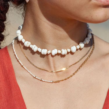 Puka Shell Choker Necklace, Puka Shell Necklace, Puka Shell Choker, Puka Necklace 