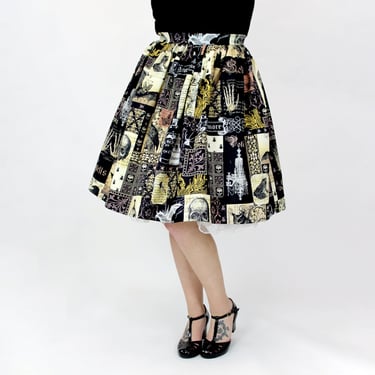 Pleated Circle Skirt - Edgar Allan 