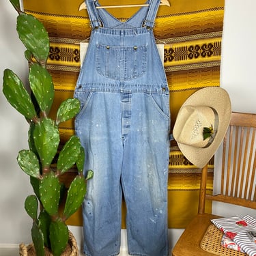 Vintage 1970s Sears Union Made Overalls 40” | Desert Cactus 