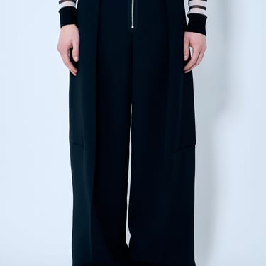 Jean Paul Gaultier Men Crepe Bonded Pants