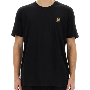 Belstaff Men T-Shirt With Logo Patch