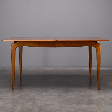1960 Lane Perception Mid Century Modern Walnut Dining Table 