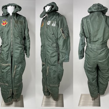 1960s US Vietnam War Major 311th Fighter Squadron McDonnell Douglas F-4 Phantom II Pilot Suit Medium Long | Vintage, Collectable, Rare, USA 