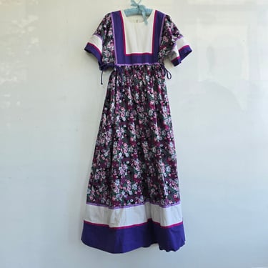 Floral Garden Quilted Cotton Dress