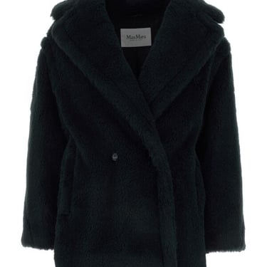 Max Mara Woman Black Teddy Olga Coat