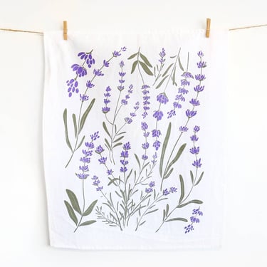 Lavender Tea Towel