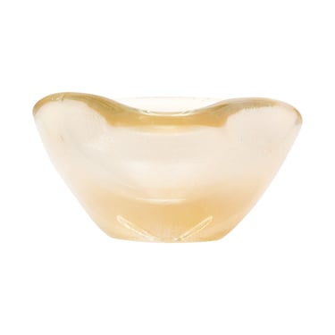 Murano Glass Gold Bowl