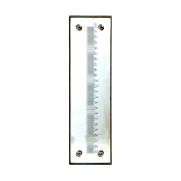 European Mirrored Measuring Paperweight