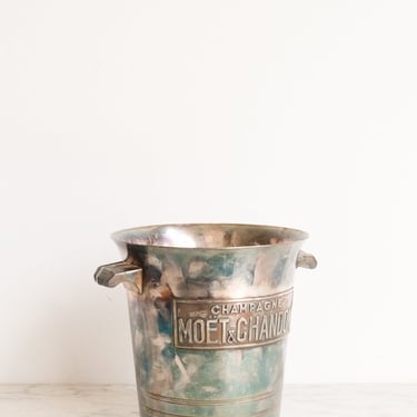 Silver Moet Champagne Bucket