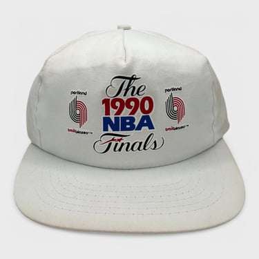 Vintage Portland Trail Blazers 1990 NBA Finals Snapback Hat