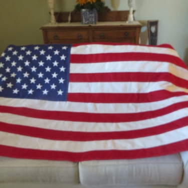 Vintage American Flag - Vintage Large American USA Flag Made in Colorado 