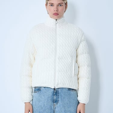 Moncler Women Padded Cabel Cardigan