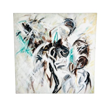 #1215 "Figure 10" Acrylic Art on Canvas by Esther Ritz