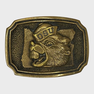 1978 Oregon State OSU Beavers Belt Buckle