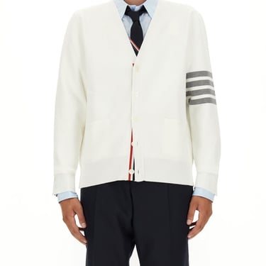 Thom Browne Men V-Neck Cardigan