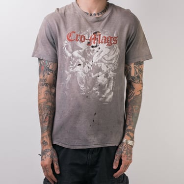 Vintage 1989 Cro-Mags Down But Not Out Tour T-Shirt 