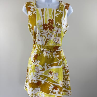 1960s Alex Colman Floral Romper 