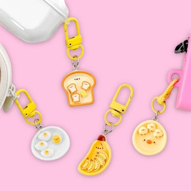 Mini Bakery Bread Keychain Blind Box