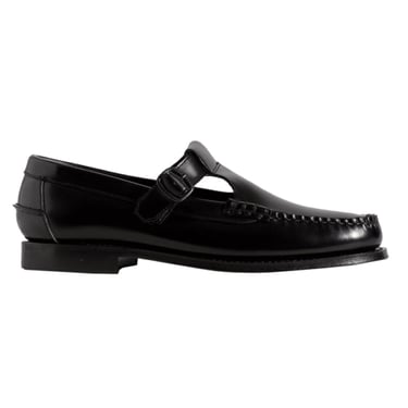 Hereu Alber T-bar Loafer - Black