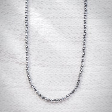 Unisex Men's Stainless Steel Popcorn Chain - Kaiholo 