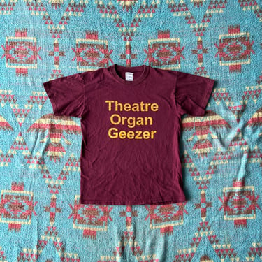 Vintage 90s Theatre Organ Geezer T Shirt 